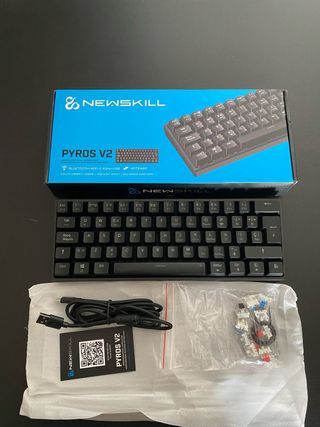 Newskill Pyros V2 Teclado Mecánico 60% Negro