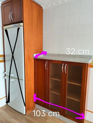 Cocina completa madera DESMONTADA