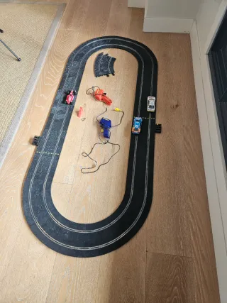 Circuito Scalextric Coches y Mandos