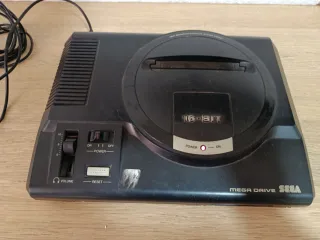 Console Sega Mega Drive Nera