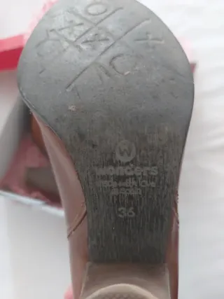 Botines de piel marrones