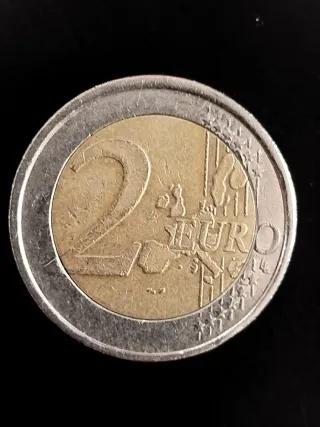 Moneda 2€ Finlandia 2001 Flores
