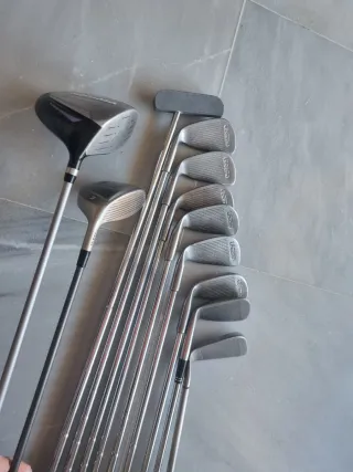 Set de 10 palos golf iniciación diestro