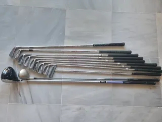 Set de 10 palos golf iniciación diestro