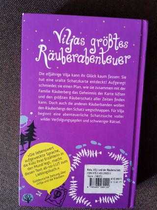 Vilja und der Räuberschatz Roman