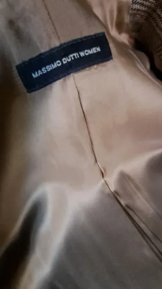 Americana cuadros Massimo Dutti