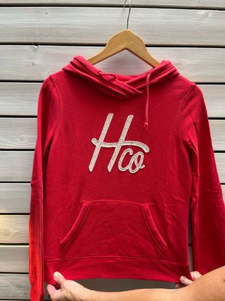 Sudadera Hollister Roja