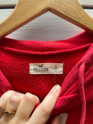 Sudadera Hollister Roja