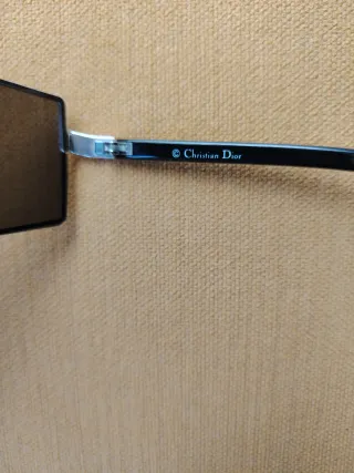 Gafas de sol Christian Dior negras/plateadas