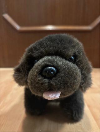 Peluche cane marrone