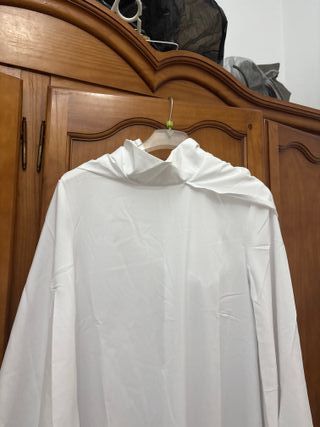 Vestido Disfraz Princesa Leia Blanco