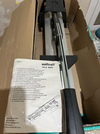 Guillotina suelo laminado Wolfcraft