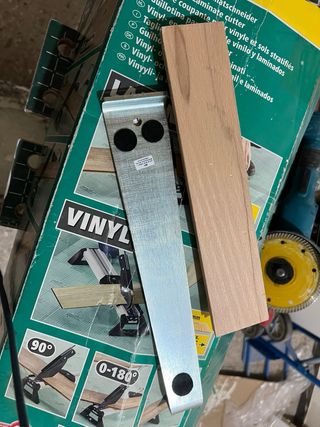 Guillotina suelo laminado Wolfcraft