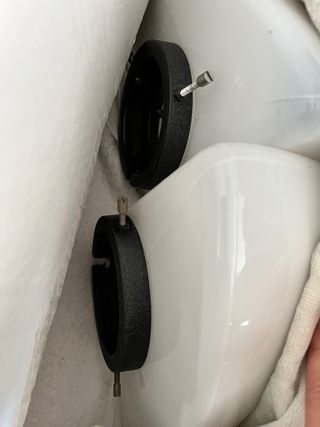 Lampada da tavolo in vetro di Murano