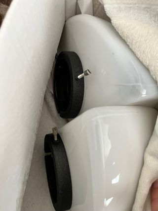 Lampada da tavolo in vetro di Murano