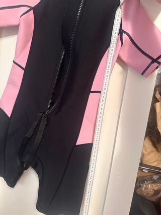Neopreno natación infantil rosa y negro