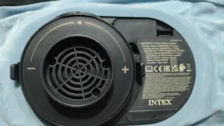 Colchón Hinchable Intex con Cabecero