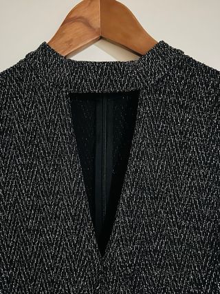 Mono corto fiesta plateado