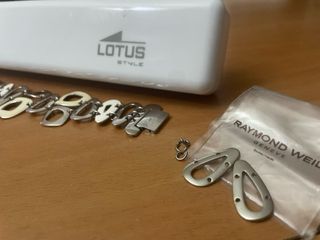 Pulsera Lotus Style Mujer Plata y Blanco