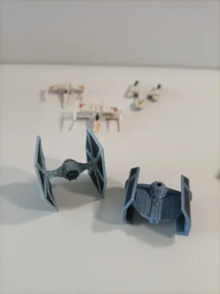 Pack 7 Miniaturas Star Wars Saga Original