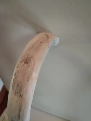 Perchero de madera antiguo restaurado