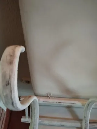 Perchero de madera antiguo restaurado