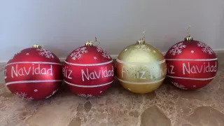 Bolas Decoración Navidad