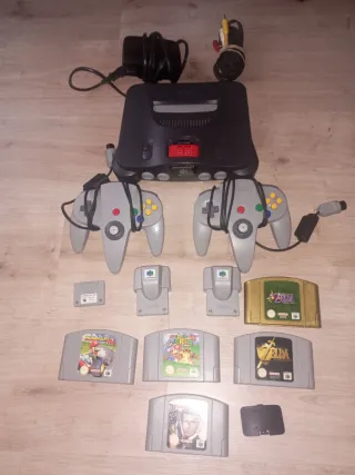 Console Nintendo 64 + 2 Controller + Giochi