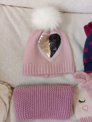Set di cappelli e sciarpe invernali per bambini