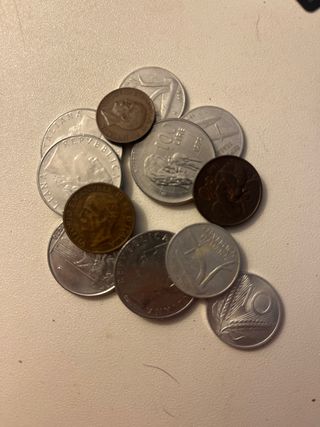 Lote de Monedas Italianas