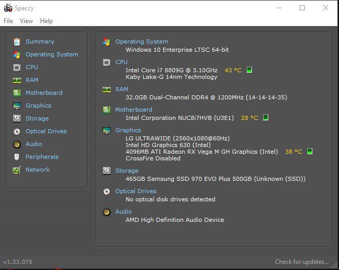 Intel NUC 8 Hades Canyon - Mini PC Gaming afbeelding 2
