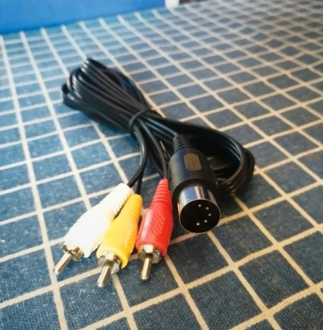 MEGADRIVE 1 CABLE TV AV RCA