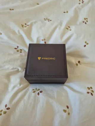 Reloj Frederic Hombre Esqueleto Negro/Plata