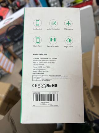 Cámara Vigilancia WiFi Interior 2K (3MP)