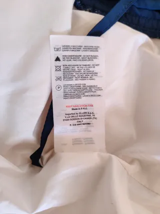 Sacco passeggino/ovetto blu