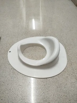 Reductor WC infantil blanco