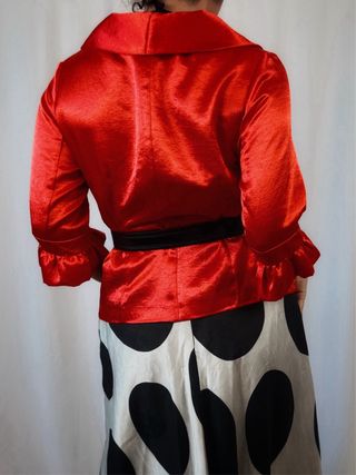 Blazer Delban Rojo Vintage