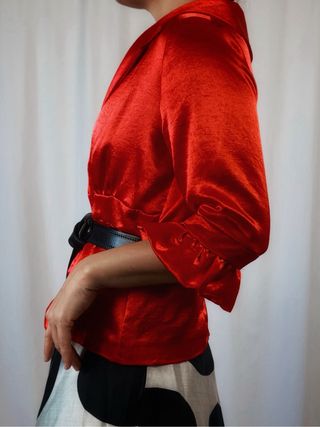 Blazer Delban Rojo Vintage