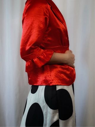 Blazer Delban Rojo Vintage