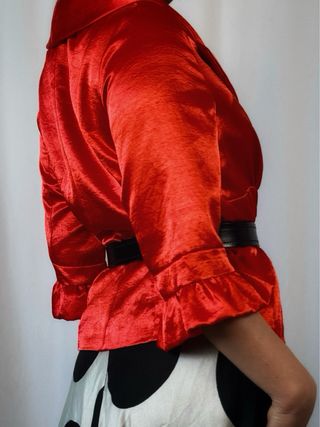 Blazer Delban Rojo Vintage