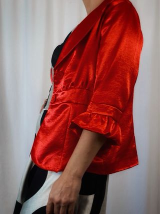 Blazer Delban Rojo Vintage
