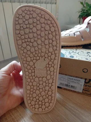 Sandalias Zapato Feroz Calpe Rocker Rosa T.29