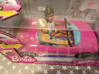 Barbie Coche Rosa Convertible Muñecas