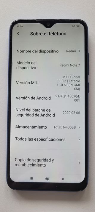 Xiaomi Redmi 7 64GB 6Gb RAM