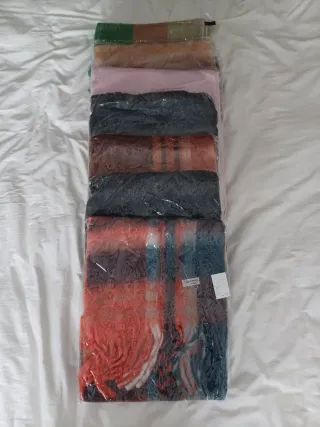 Sciarpe in Cachemire Multicolore