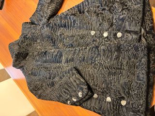 Pelliccia Astrakhan Scatizzi Nera