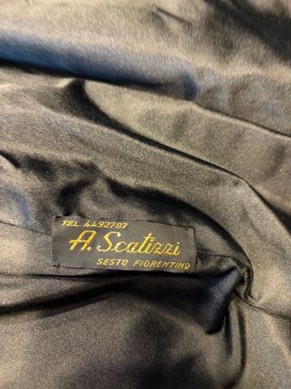 Pelliccia Astrakhan Scatizzi Nera