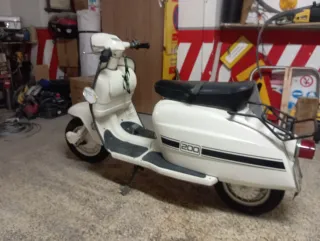 Lambretta Jett 200 Blanca
