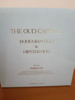 Perfume " BOHEMIAN OUD & HISPER OUD" 2×50 ML.ZARA.