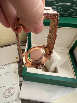 Rolex GMT-Master II Oro Rosa